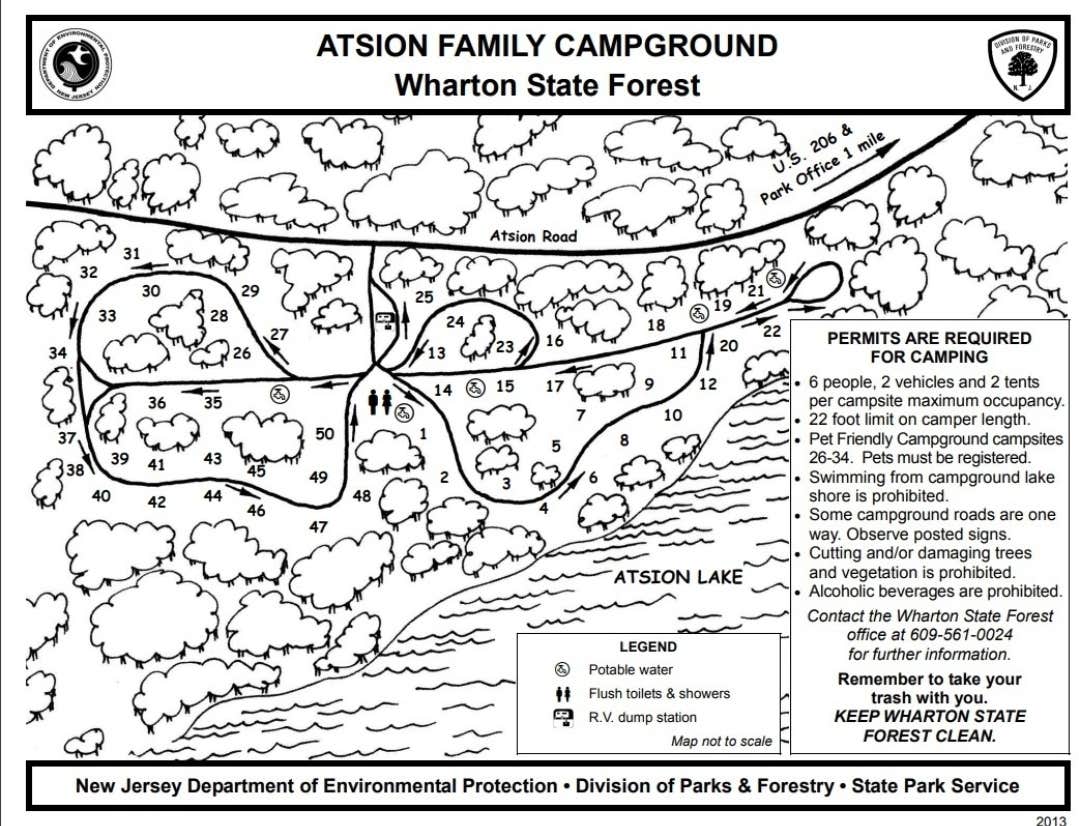 Camper-submitted photo at Atsion Family Camp — Wharton State Forest near Runnemede, NJ