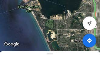 Camping near Eastpointe RV Resort: South Channel Campground , North Muskegon, Michigan