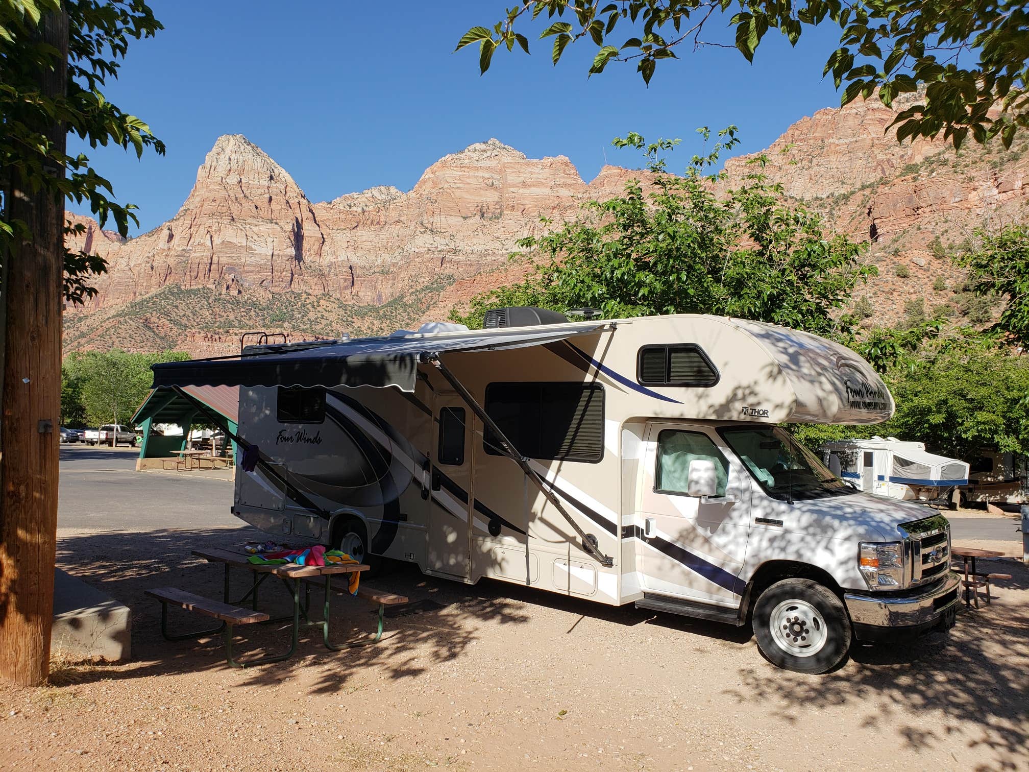 Camper-submitted photo at Zion Canyon Campground near Rockville, UT