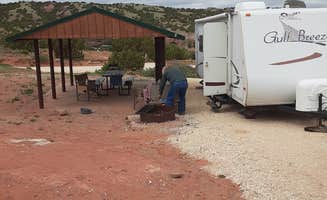 Merideth S.'s photo of rv camping at Cottonwood Campground near Evansville, WY