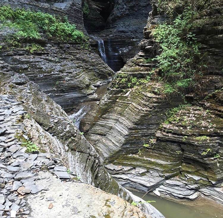 Camper-submitted photo at Watkins Glen State Park Campground in New York