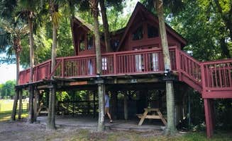 Melissa's photo of glamping accommodations at Spirit of the Suwannee Music Park & Campground in Florida