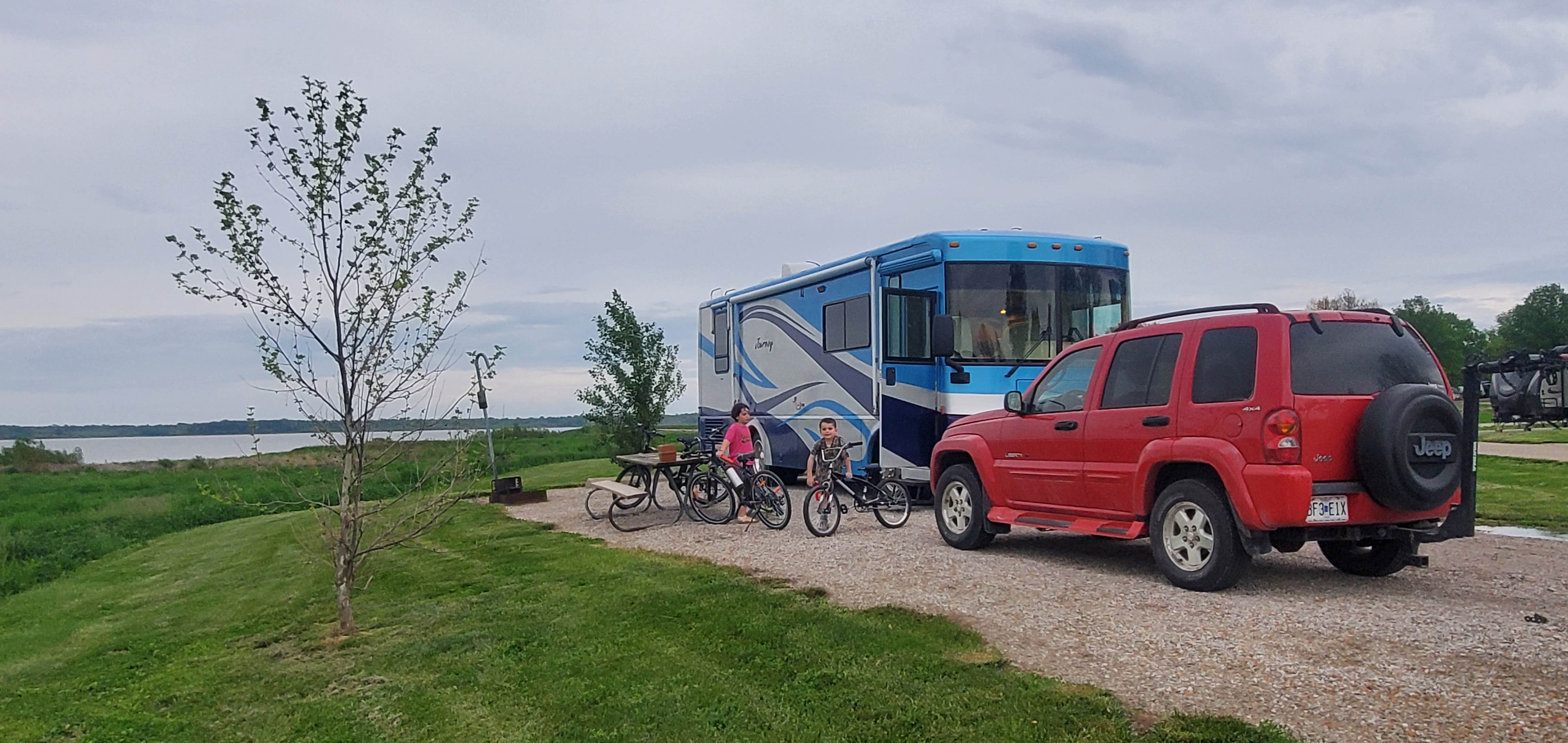 Steve W.'s photo of rv camping at Island View Campground — Lake Rathbun near Eldon, IA