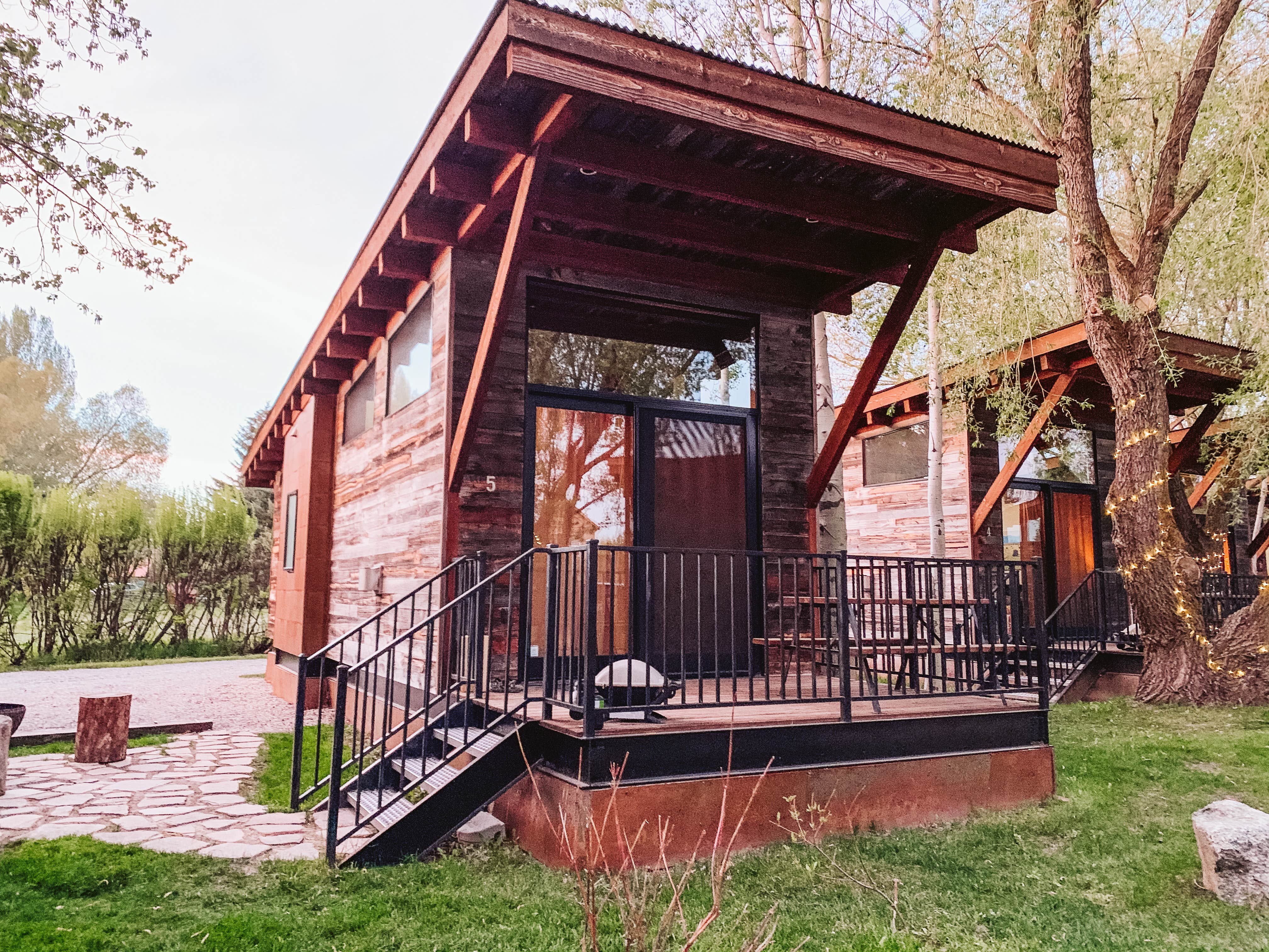 Matthew D.'s photo of glamping accommodations at Fireside Resort at Jackson Hole near Star Valley Ranch, WY