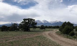 Camping near Mountain Goat Lodge: Mt. Shavano Wildlife Area, Poncha Springs, Colorado