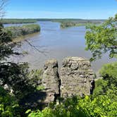 Review photo of Mississippi Palisades State Park Campground by Alexis B., May 31, 2021