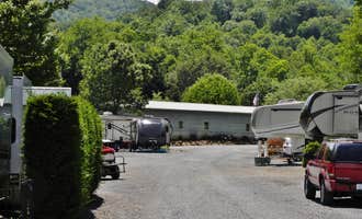 Camping near Smoky Mountain Mangalitsa Farm: Trails End RV Park, Maggie Valley, North Carolina