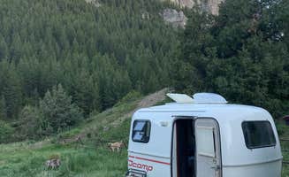 Julie's photo of rv camping at Wolverine Canyon near Firth, ID