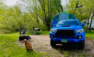 Camping near BLM Schnell Recreation Area: Heart Butte Reservoir (Lake Tschida), Center, North Dakota