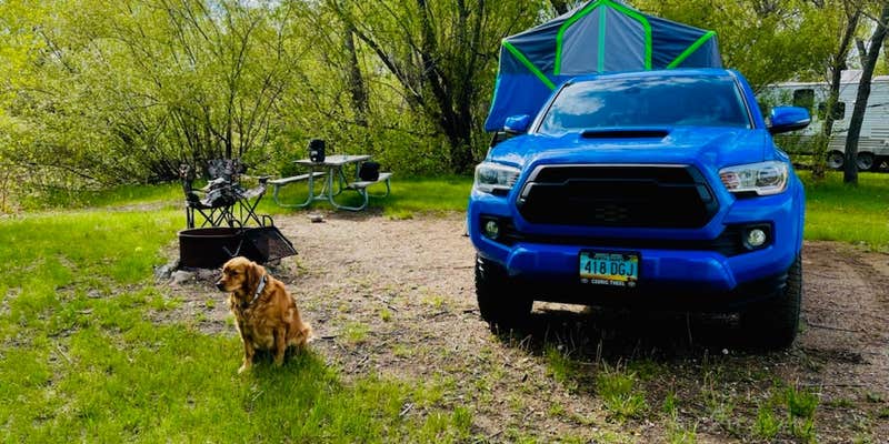 Camper submitted image from Heart Butte Reservoir (Lake Tschida)