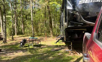 Camping near Wedges Creek Hideaway: Russell Memorial Park, Merrillan, Wisconsin