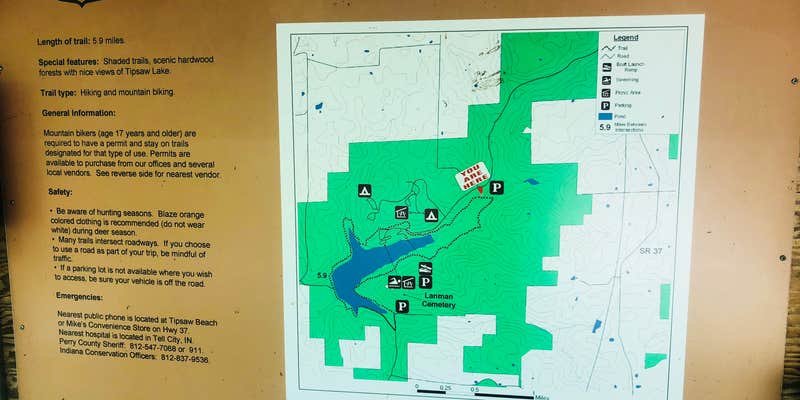 Camper submitted image from Catbrier Loop Campground