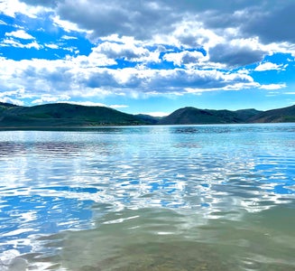 Camper-submitted photo from Madsen Bay Campground — Scofield State Park