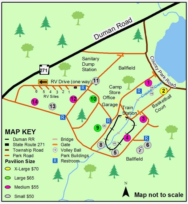 Camper-submitted photo at Duman Lake County Park near South Fork, PA