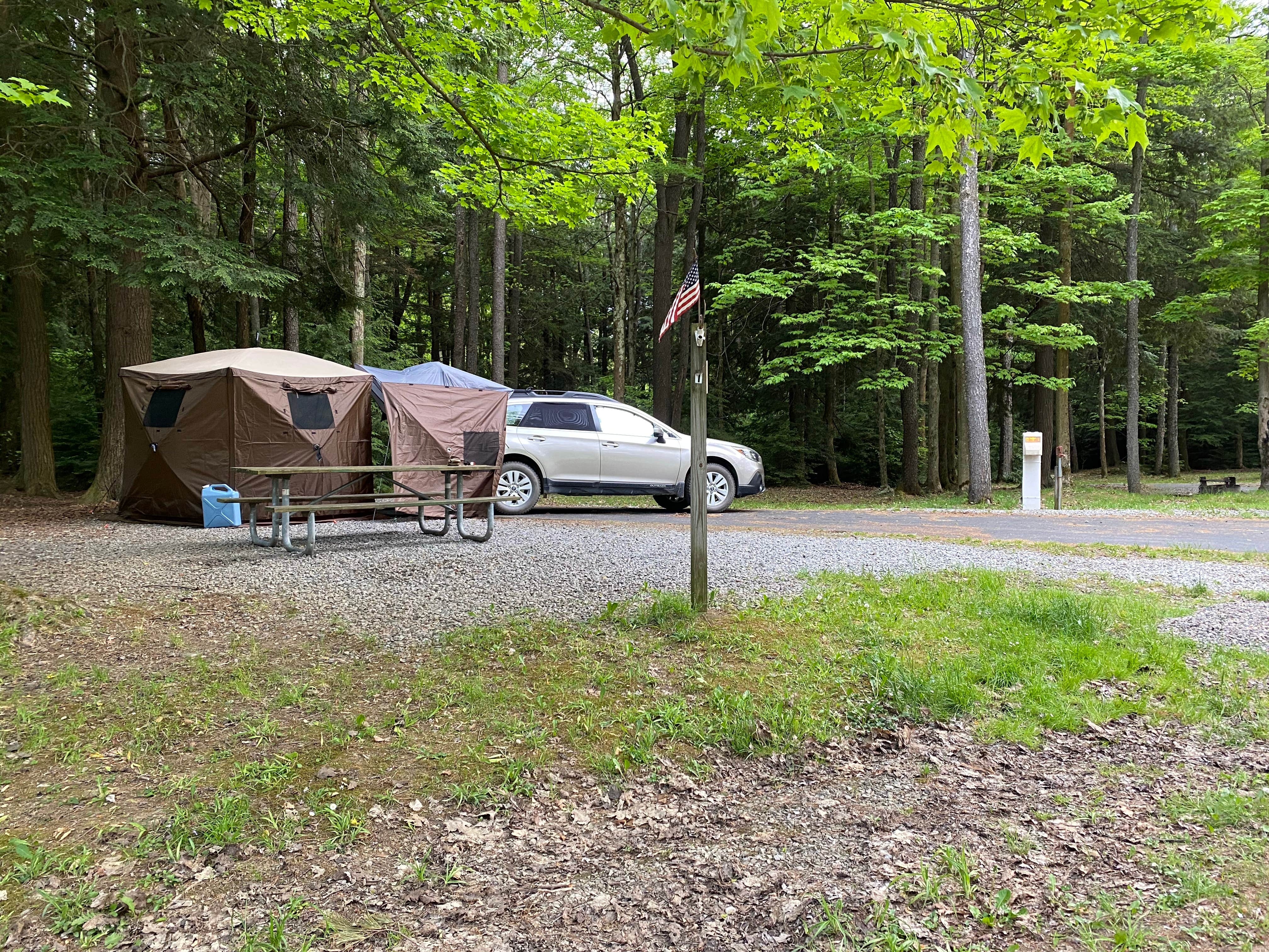 Camper-submitted photo at Duman Lake County Park near South Fork, PA