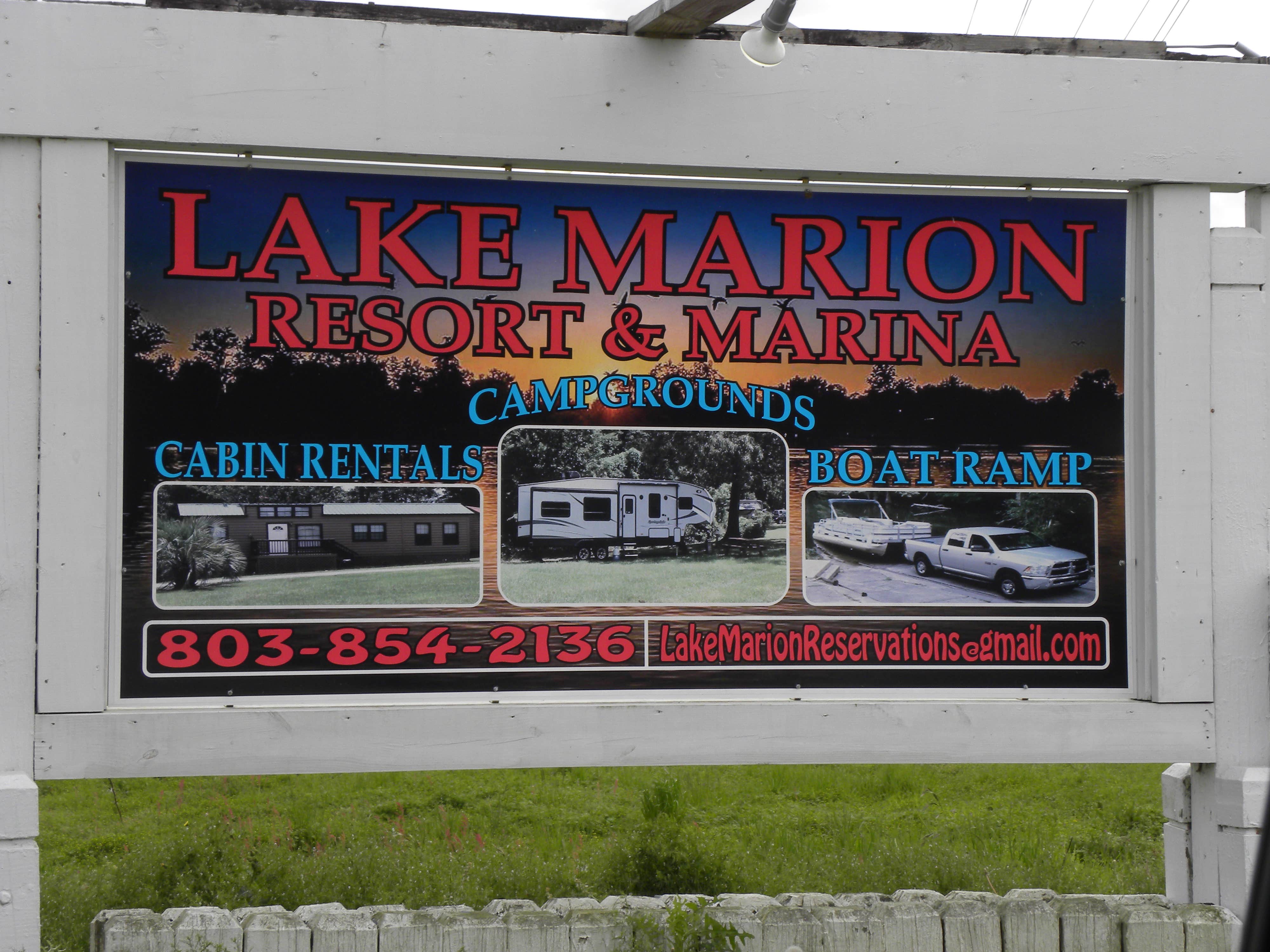Camper-submitted photo at Lake Marion Resort & Marina near Orangeburg, SC