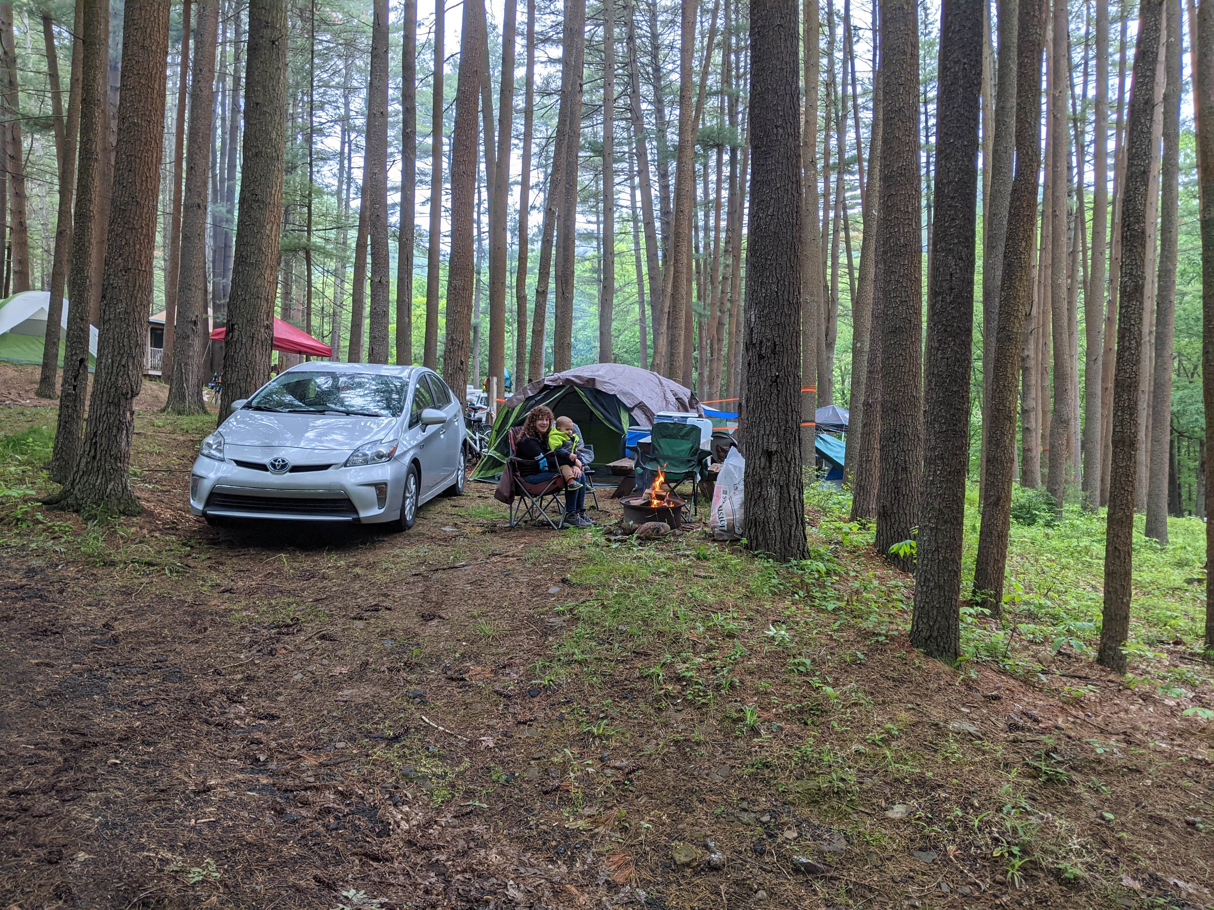 Camping near Lebo Road Site — Tiadaghton State Forest: Happy Acres Resort, Jersey Mills, Pennsylvania