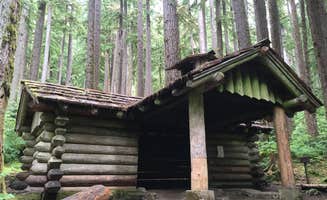 Annie C.'s photo of a cabin at Sol Duc Campground - Group — Olympic National Park in Washington