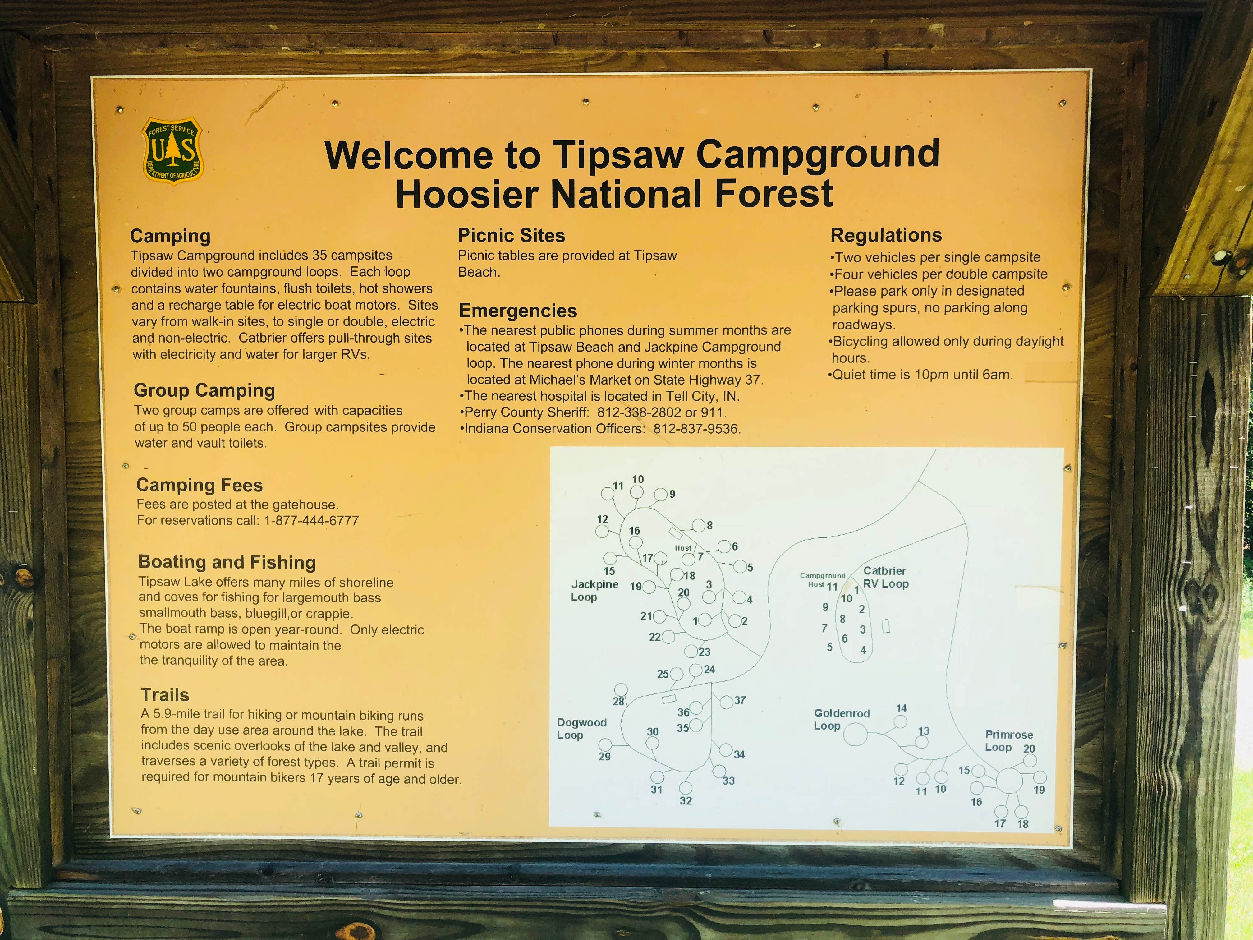 Camper submitted image from Hoosier National Forest Jackpine Loop Campground - 3