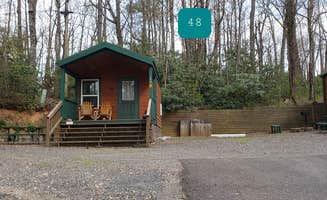 Jean C.'s photo of a cabin at Fancy Gap-Blue Ridge Parkway KOA near Shawsville, VA