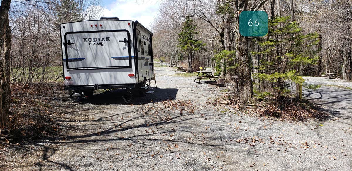 Jean C.'s photo of rv camping at Hickory Ridge Campground — Grayson Highlands State Park near Mouth of Wilson, VA