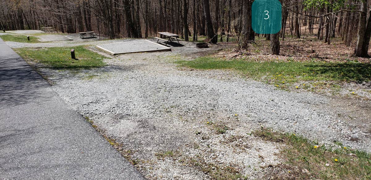 Jean C.'s photo of glamping accommodations at Hickory Ridge Campground — Grayson Highlands State Park near Bluefield, VA