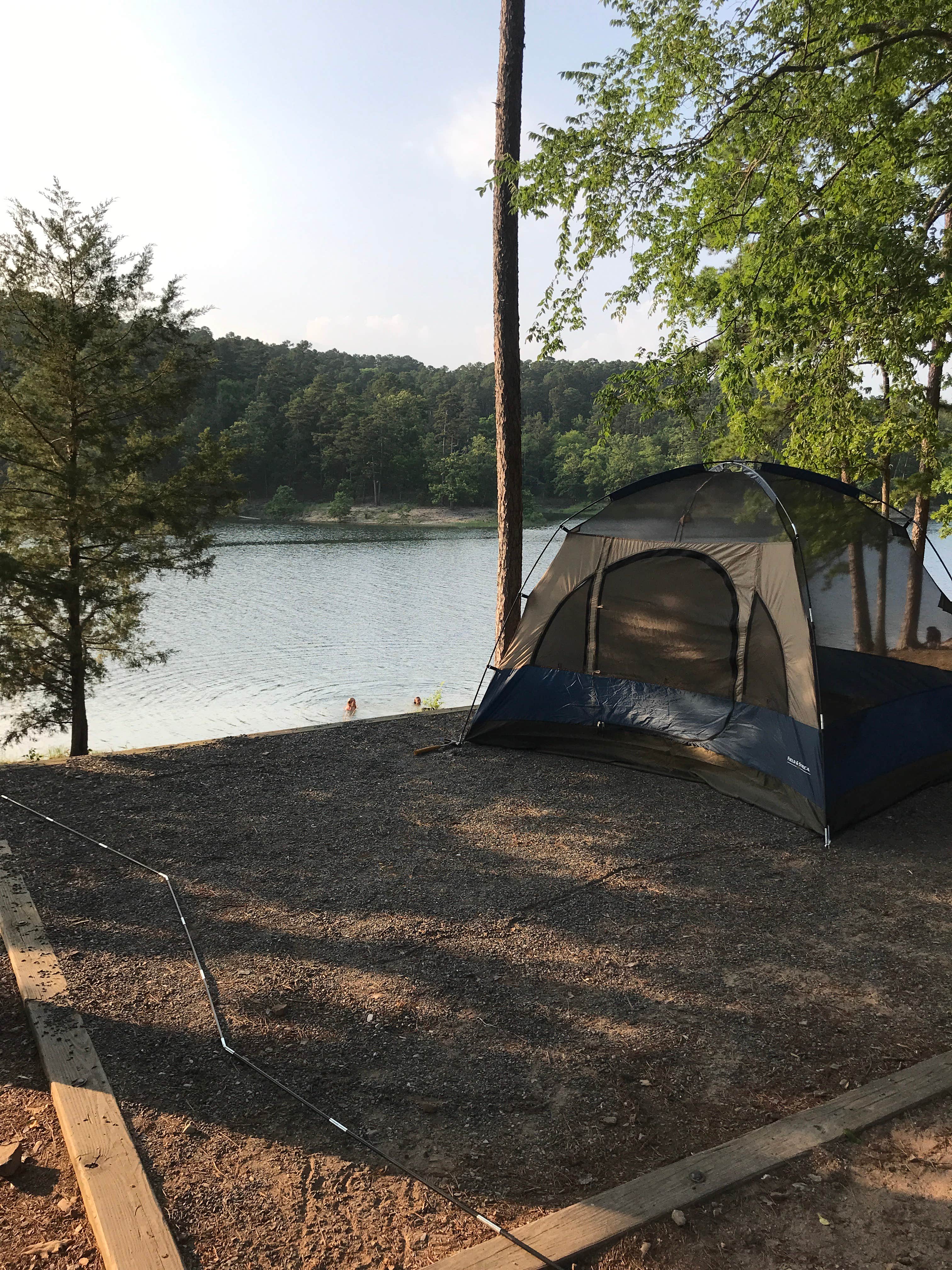 Camper-submitted photo at Washita Primitive Camping Area near Oden, AR