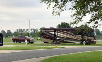 Camping near Lakeview Park: Red Shoes RV Park & Chalets, Jennings, Louisiana