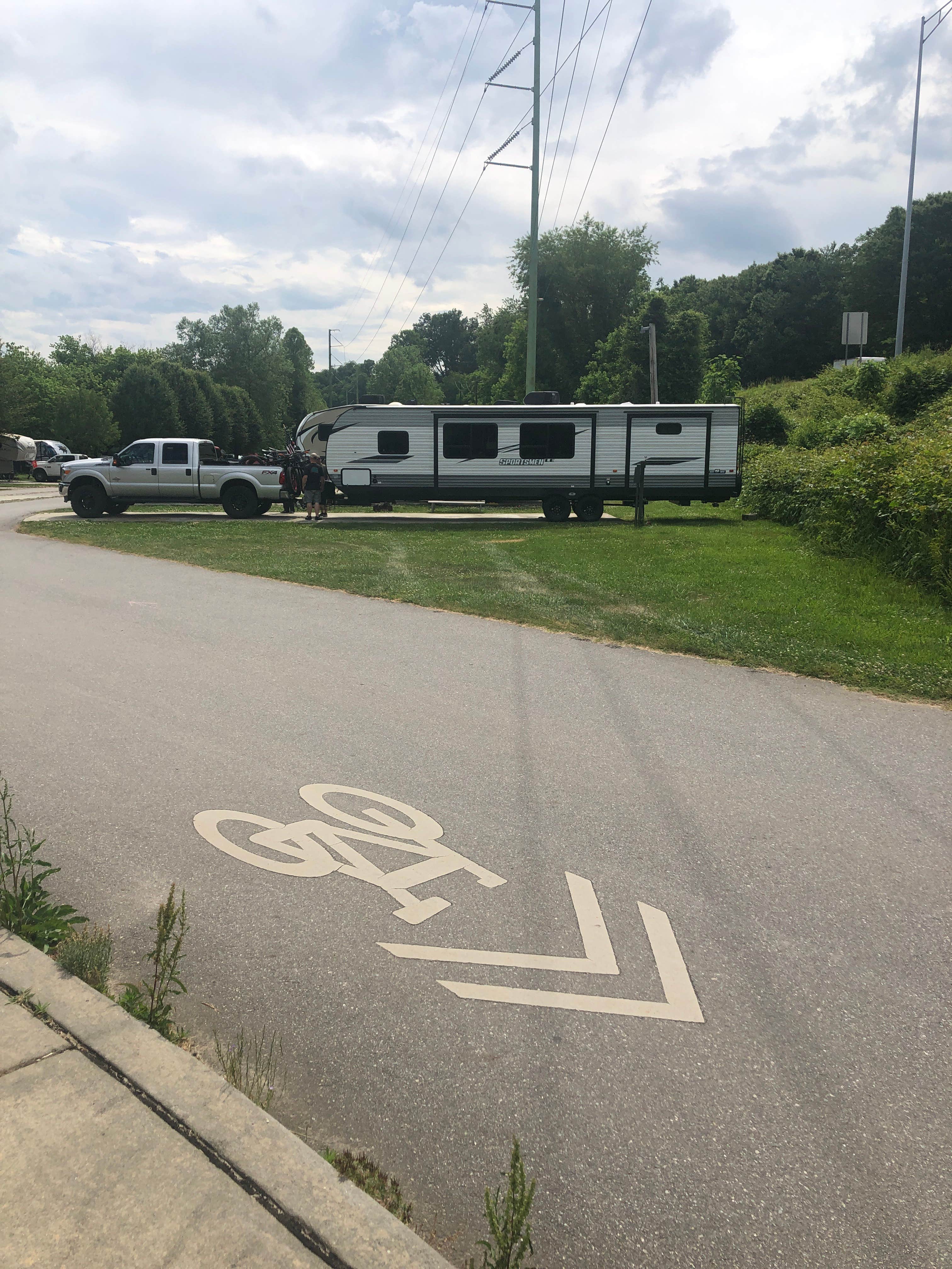 Sarah's photo of rv camping at Wilson's Riverfront RV Park near Hendersonville, NC
