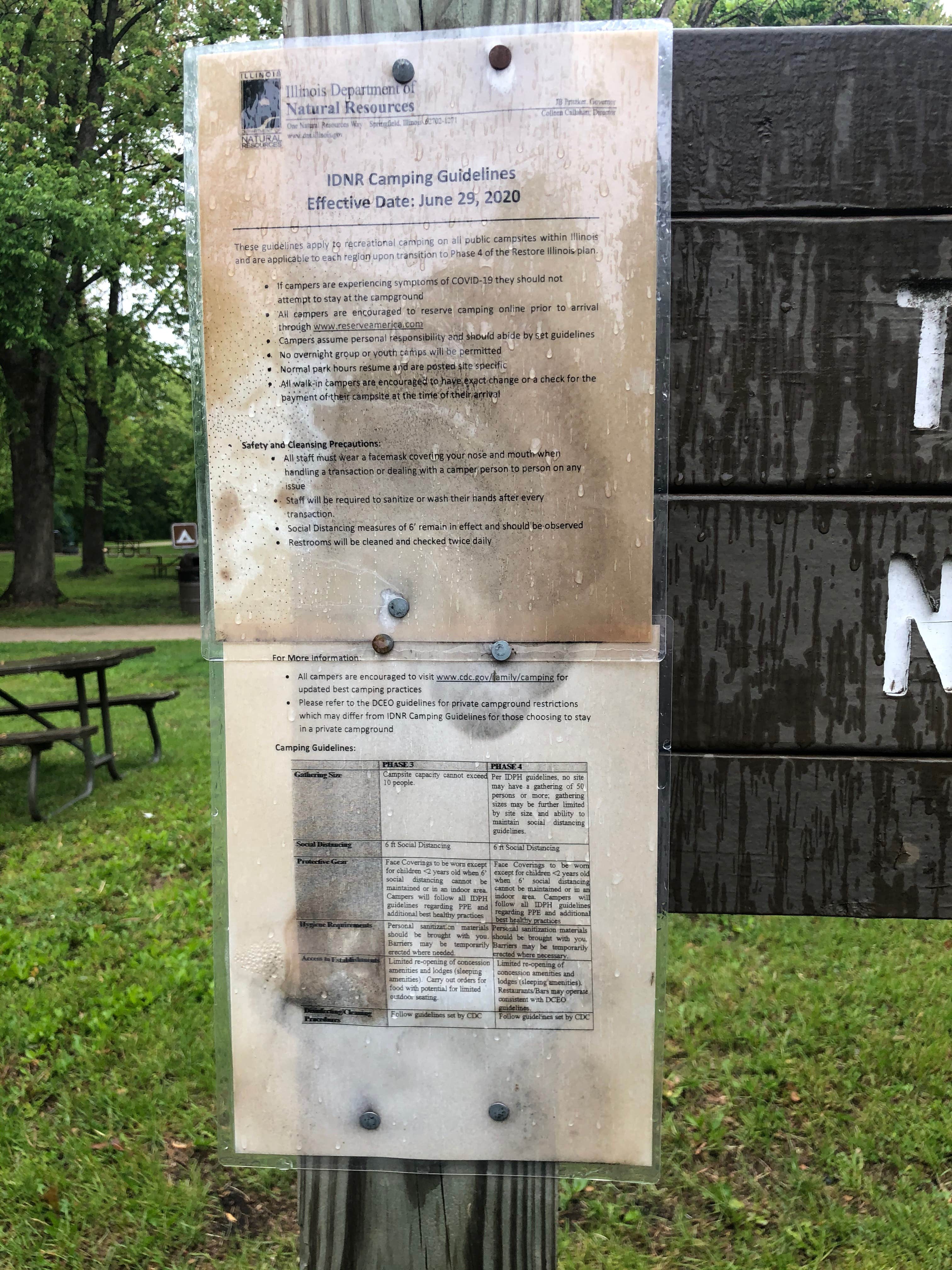 Camper-submitted photo at Channahon State Park Campground near Hampshire, IL