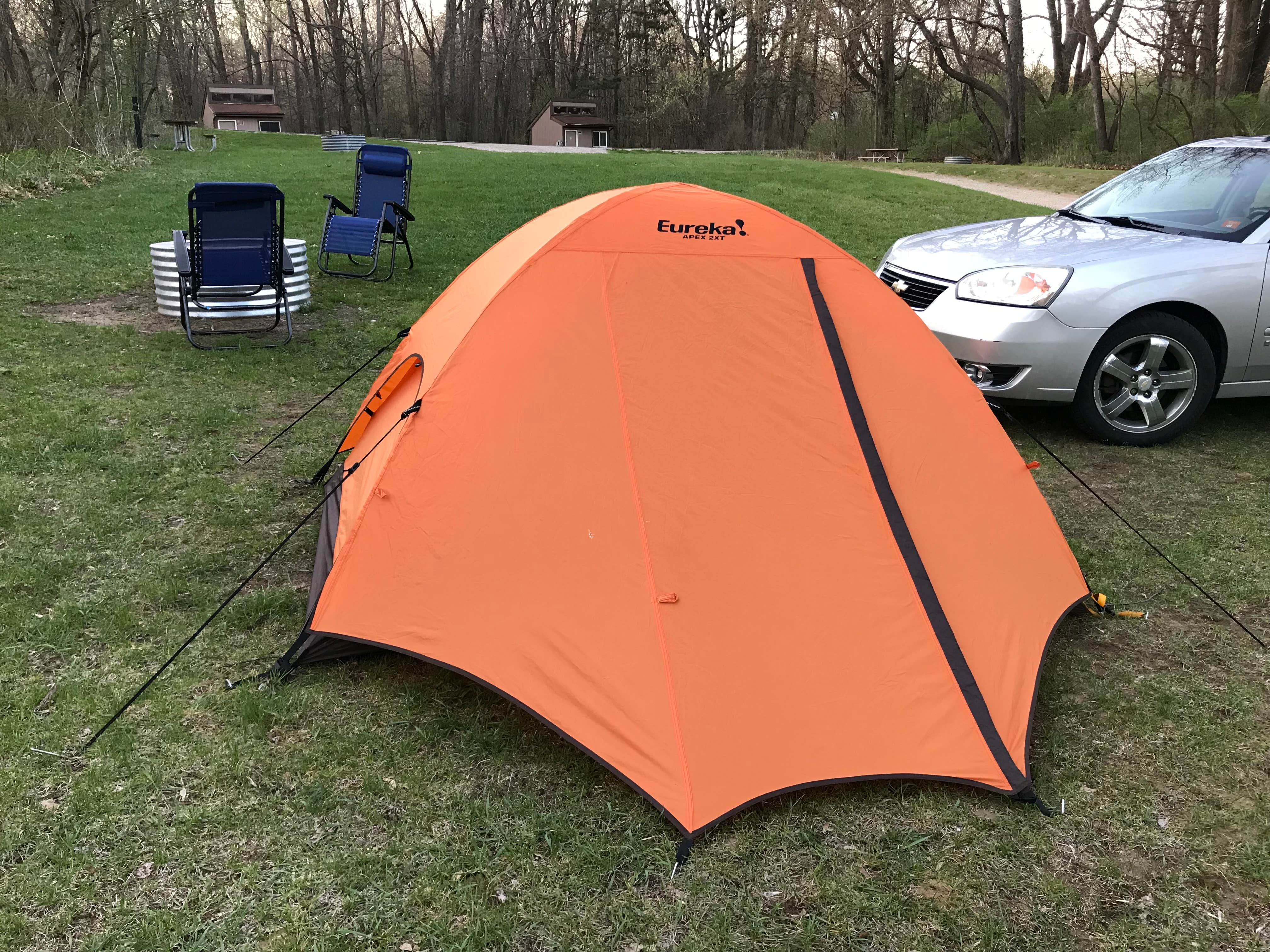 Camper-submitted photo at McGinnis Lake Modern Campground — Holly Recreation Area near Metamora, MI