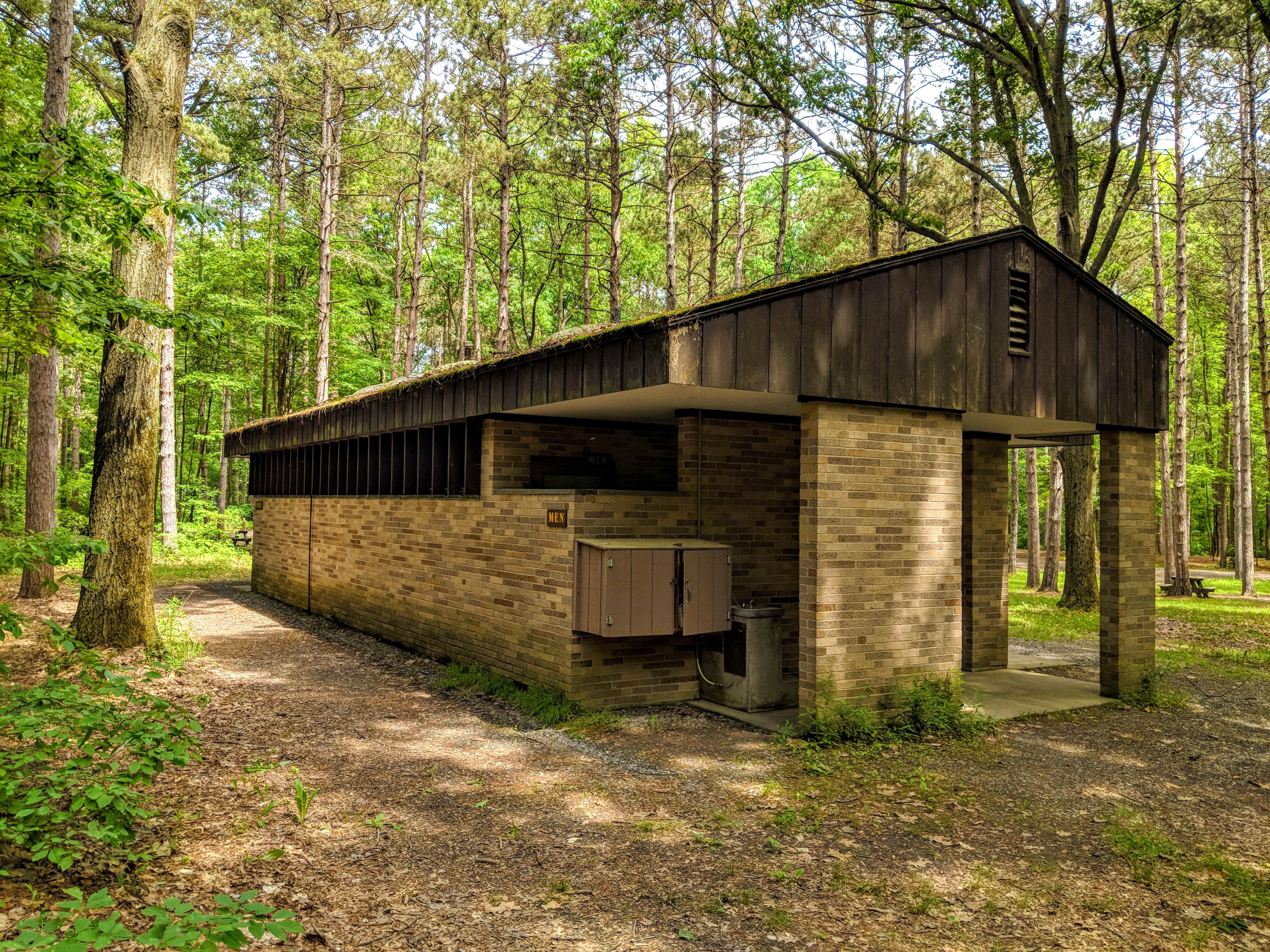 Shari  G.'s photo of a cabin at Watkins Glen State Park Campground near Dresden, NY