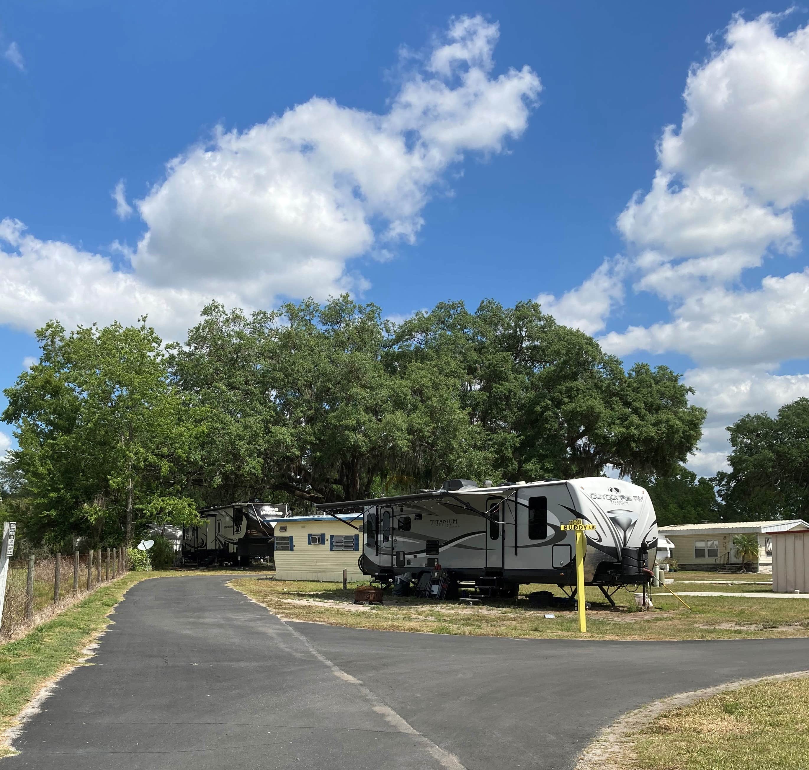 Lisa A.'s photo of rv camping at Ducky's Day Off RV Park near Dover, FL