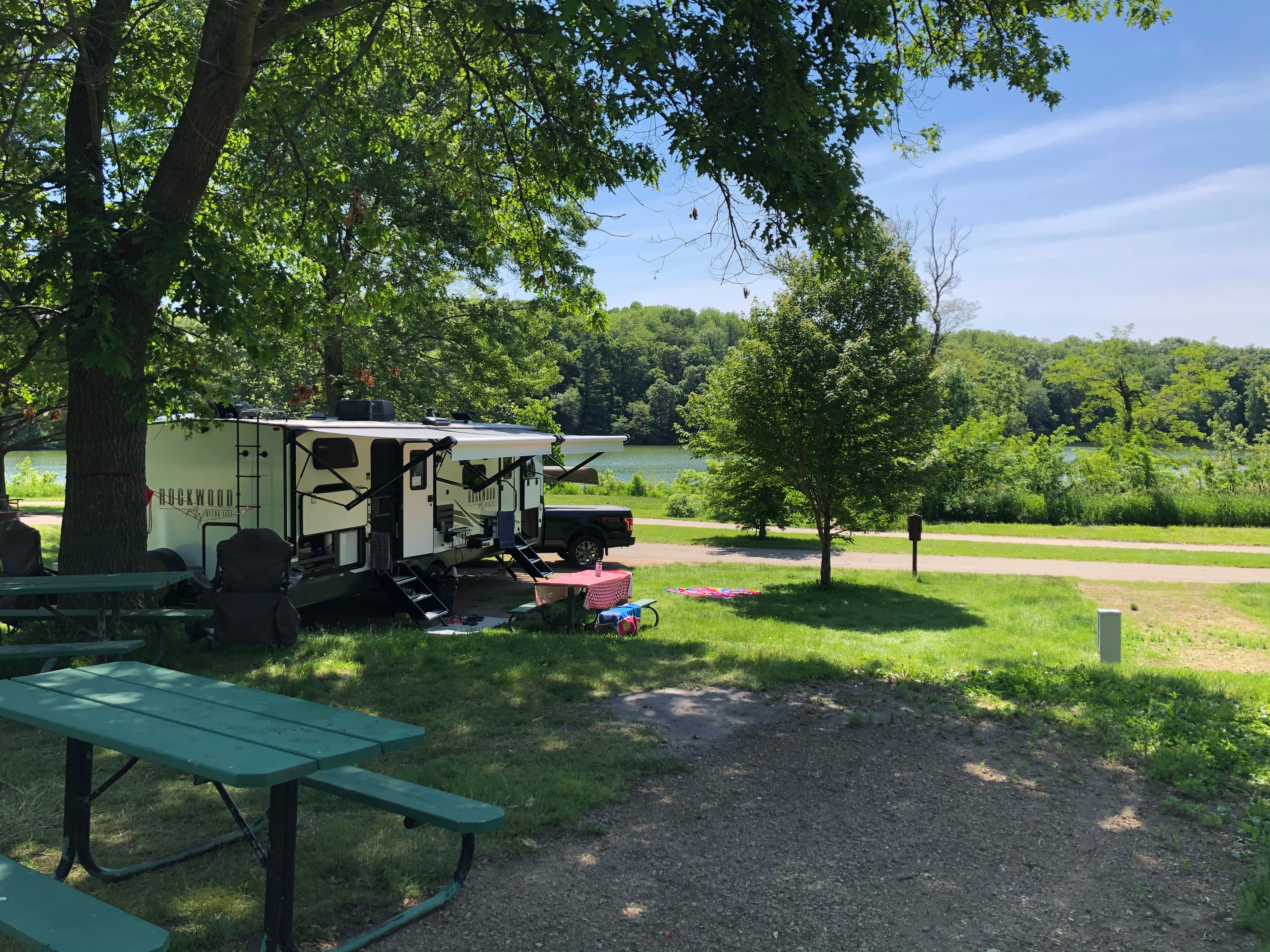 Camper-submitted photo at Pine Lake State Park Campground near Gladbrook, IA