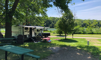 Camping near Forest Reserve - Marshalltown: Pine Lake State Park Campground, Steamboat Rock, Iowa