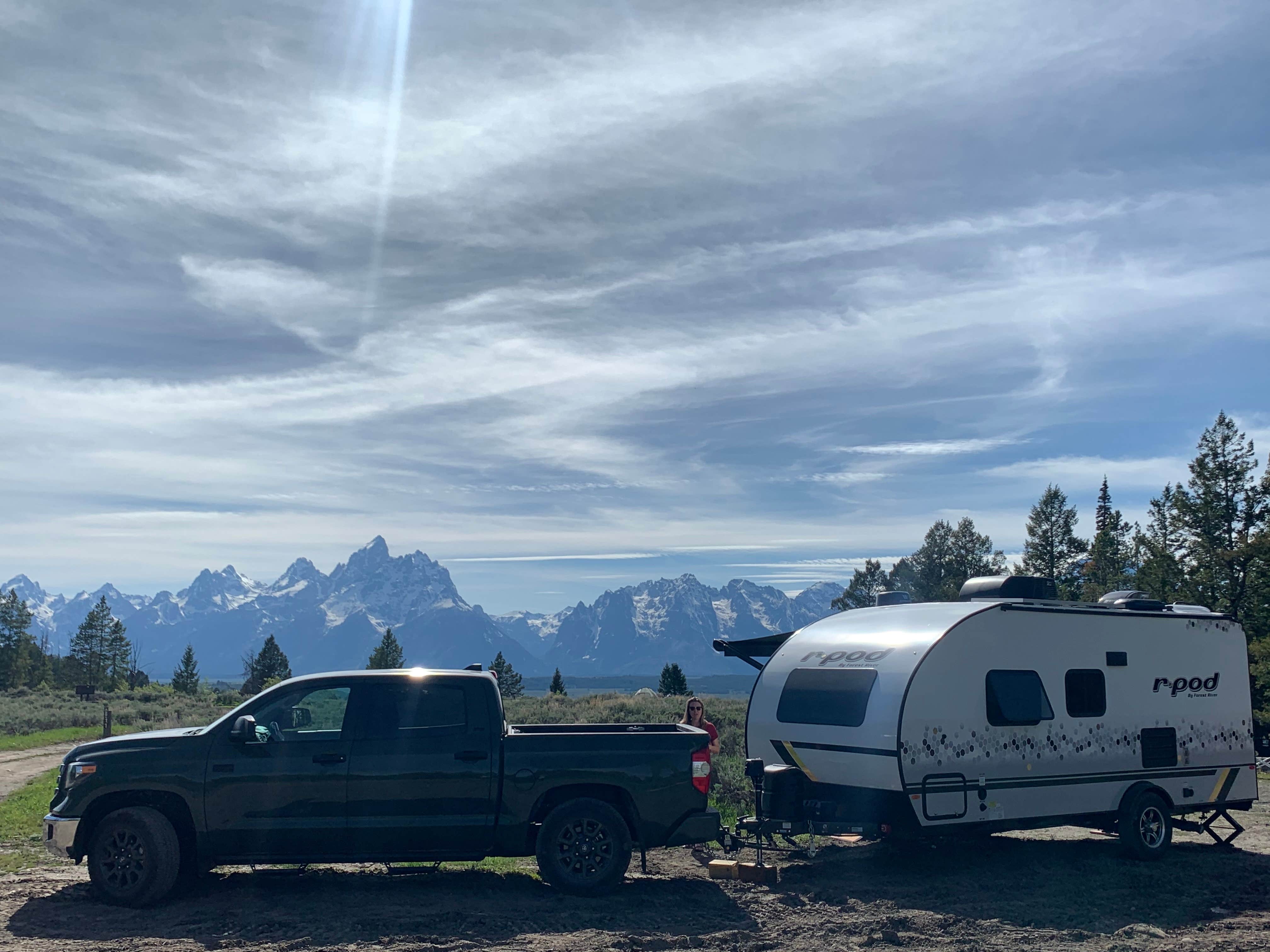 Camper submitted image from Upper Teton View Dispersed - 1