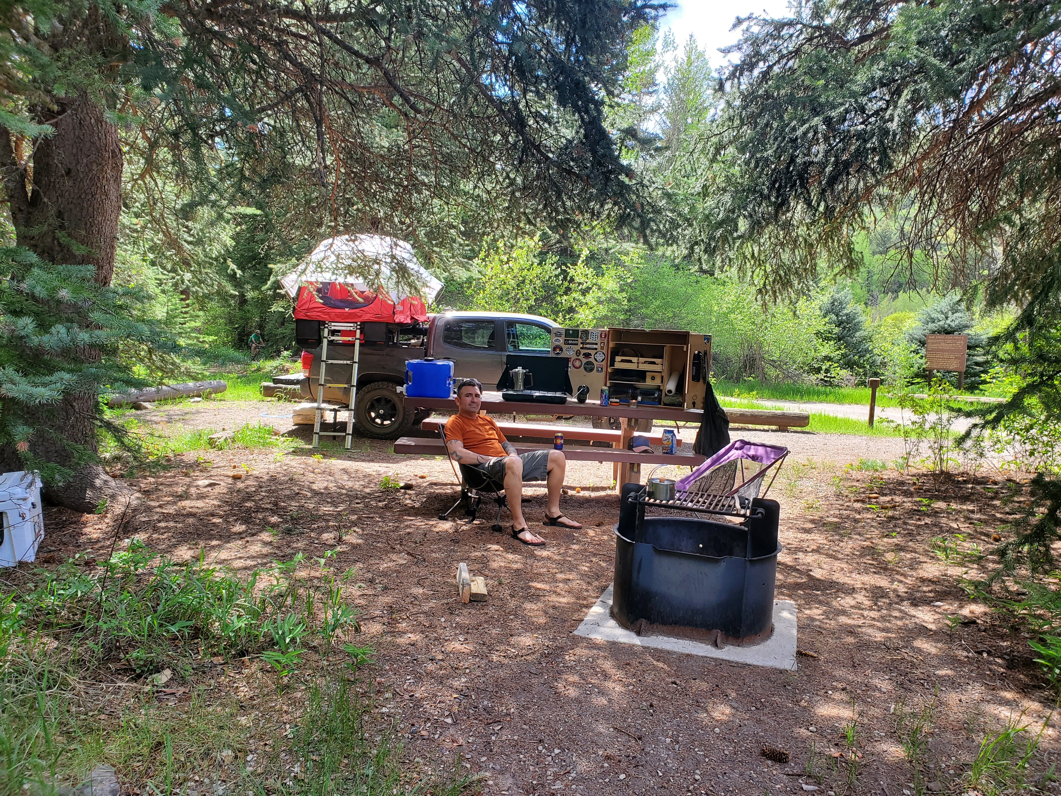 Camper submitted image from Gunnison National Forest Erickson Springs Campground - 4