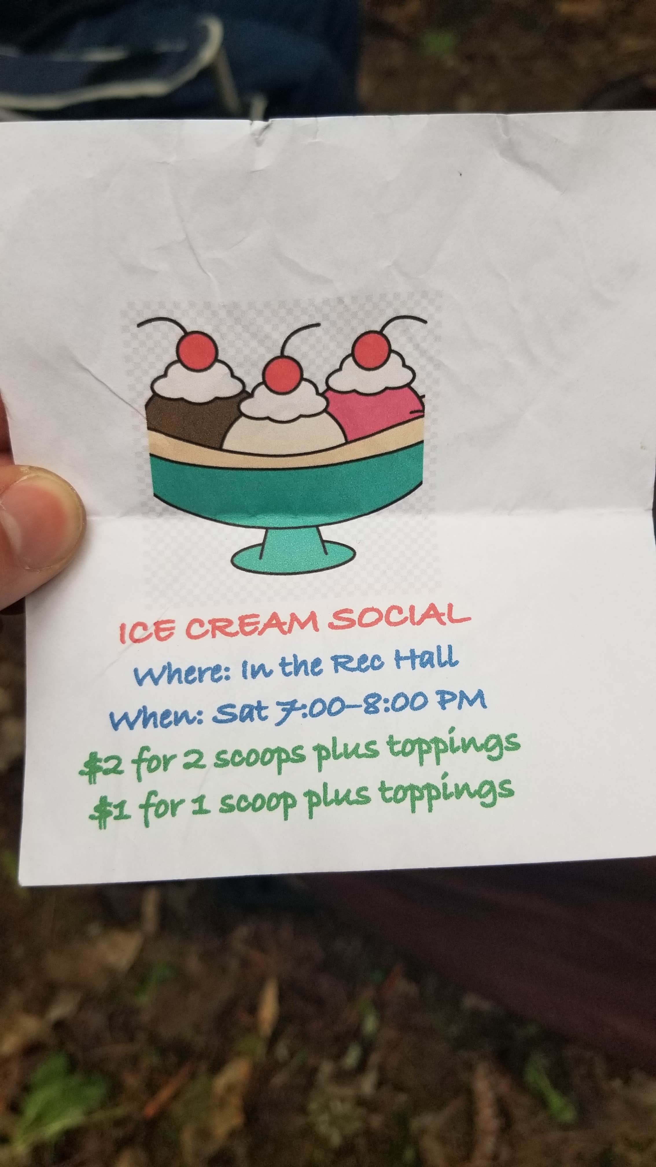 Camper-submitted photo at Crow's Nest Campground near Springfield, NH