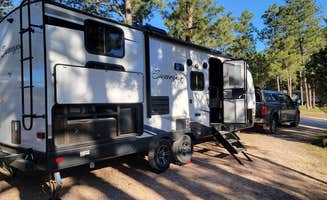 Kimberly E.'s photo of rv camping at Tatanka Campground — Keyhole State Park near Moorcroft, WY