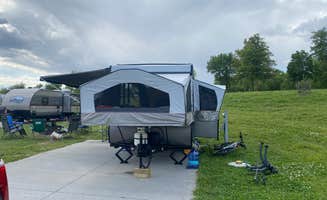 Erin's photo of rv camping at Platte River State Park Campground near Boys Town, NE
