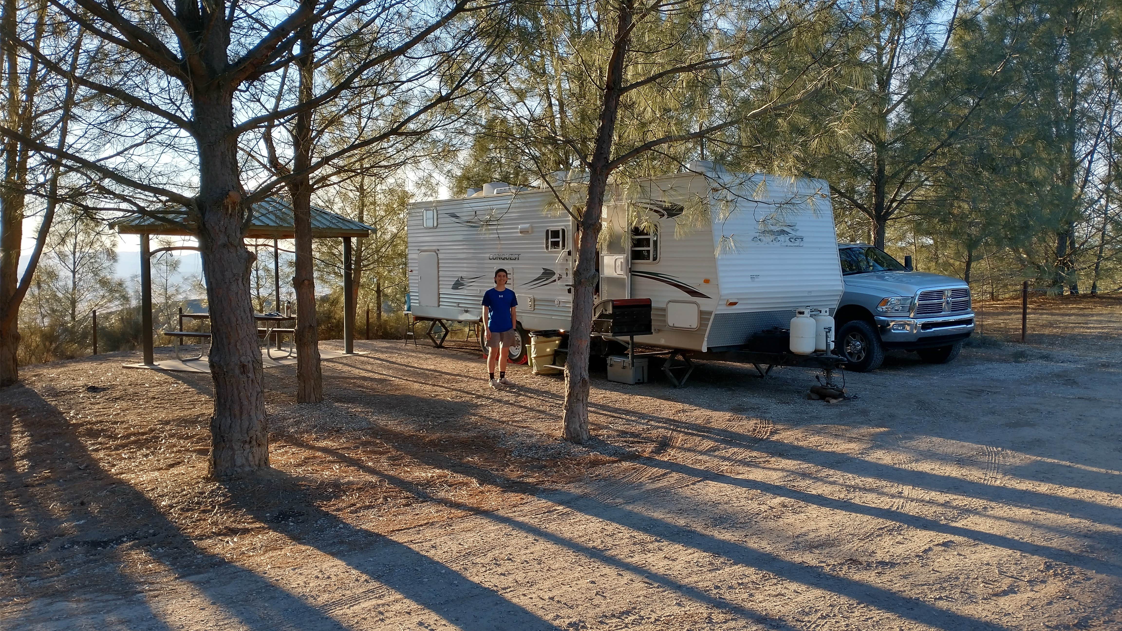 Brett L.'s photo of rv camping at Williams Hill Recreation Area near Coalinga, CA