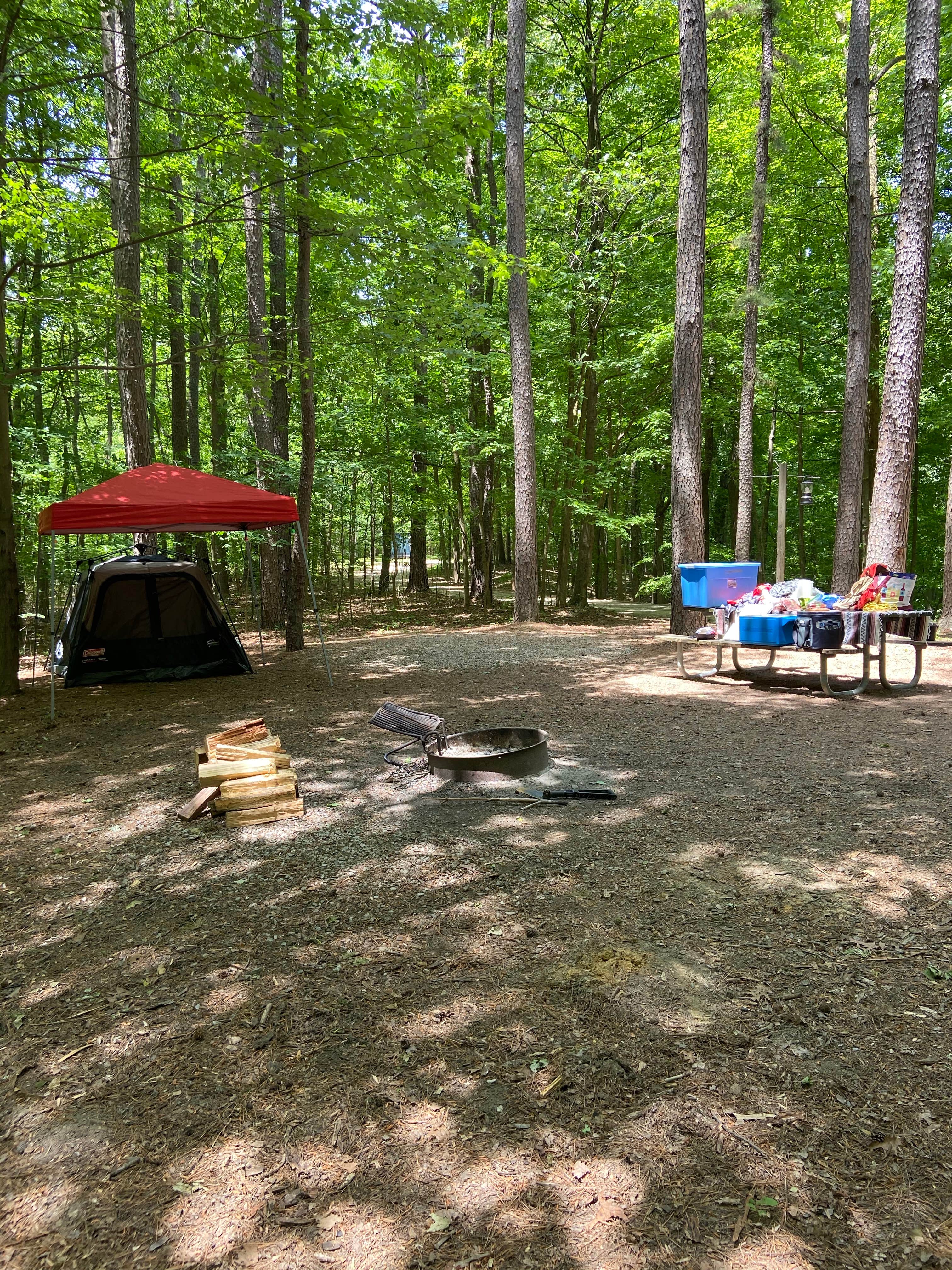 Samuel K.'s photo at Horine Reservation Camping at Jefferson County Memorial Forest near Garrett, KY
