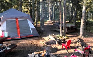Gavin J.'s photo of tent camping at Aspen Basin Campground near Llano, NM