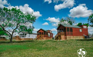 Carla R.'s photo of a cabin at Southbound RV Park and Cabins near Cuero, TX