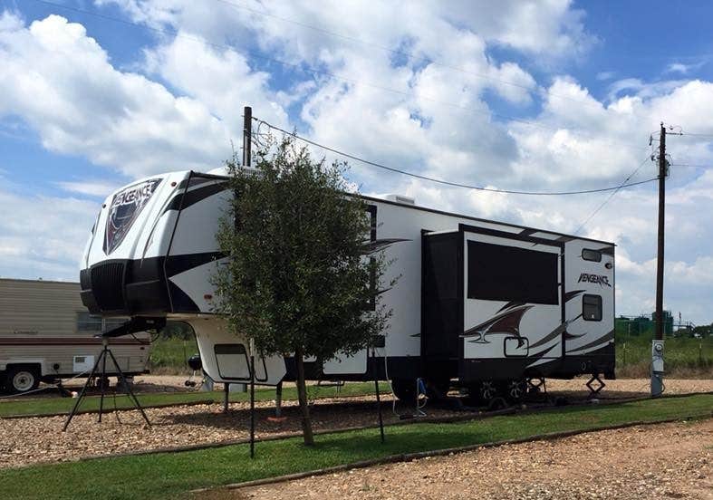 Carla R.'s photo of rv camping at Southbound RV Park and Cabins near Edna, TX