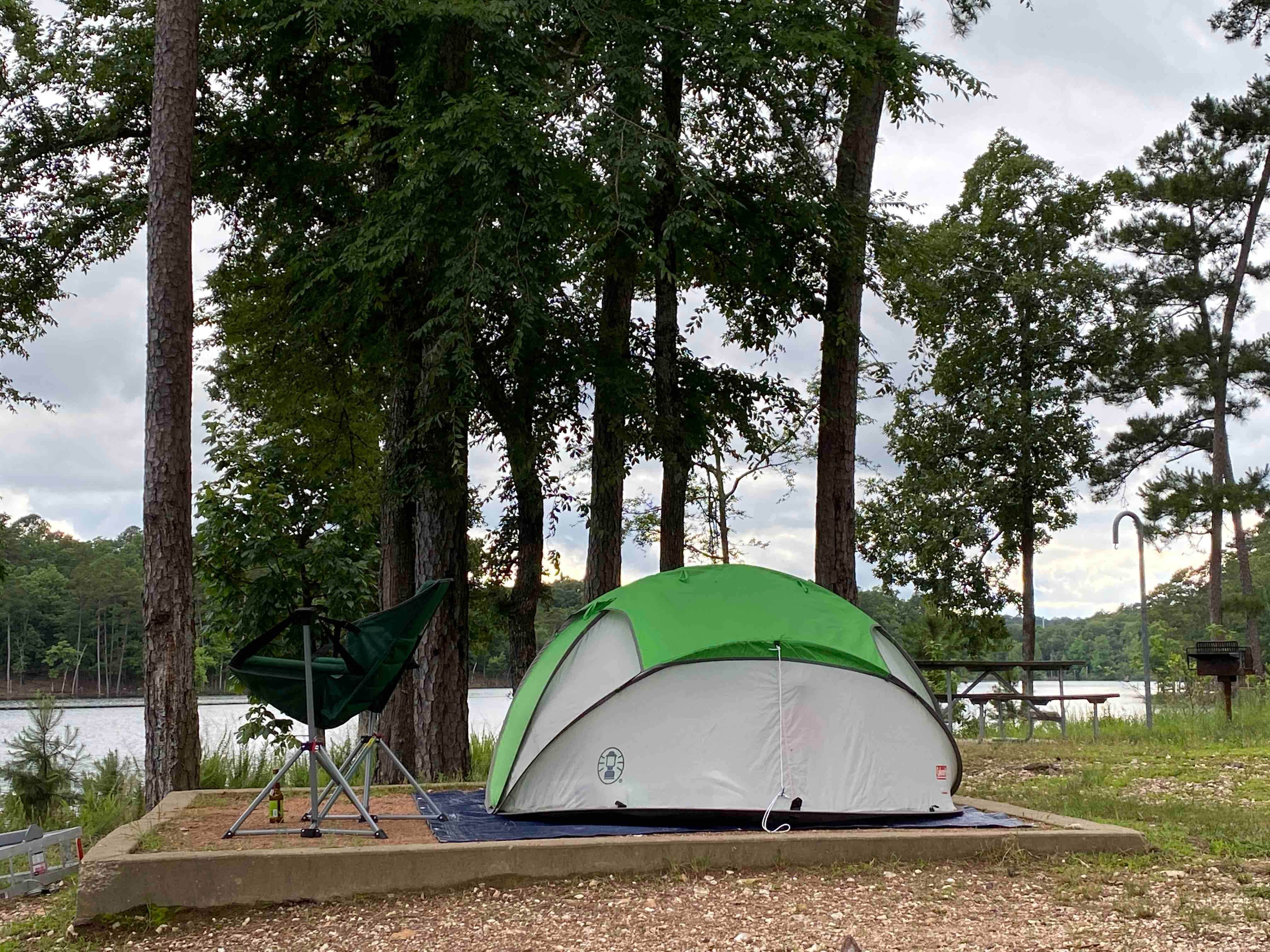 Camper submitted image from Armadillo Campground - Beavers Bend State Park - 2