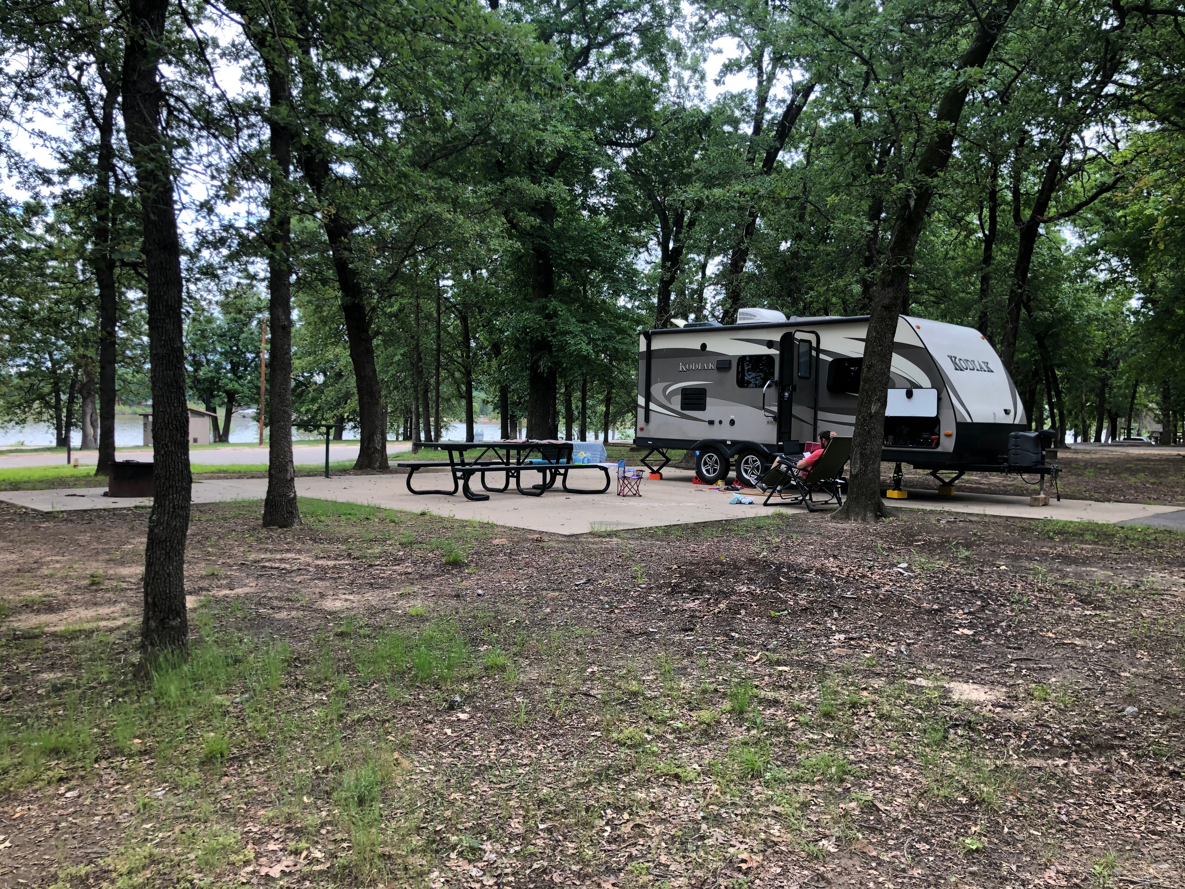 Camper submitted image from Belle Starr Park Campground - 4