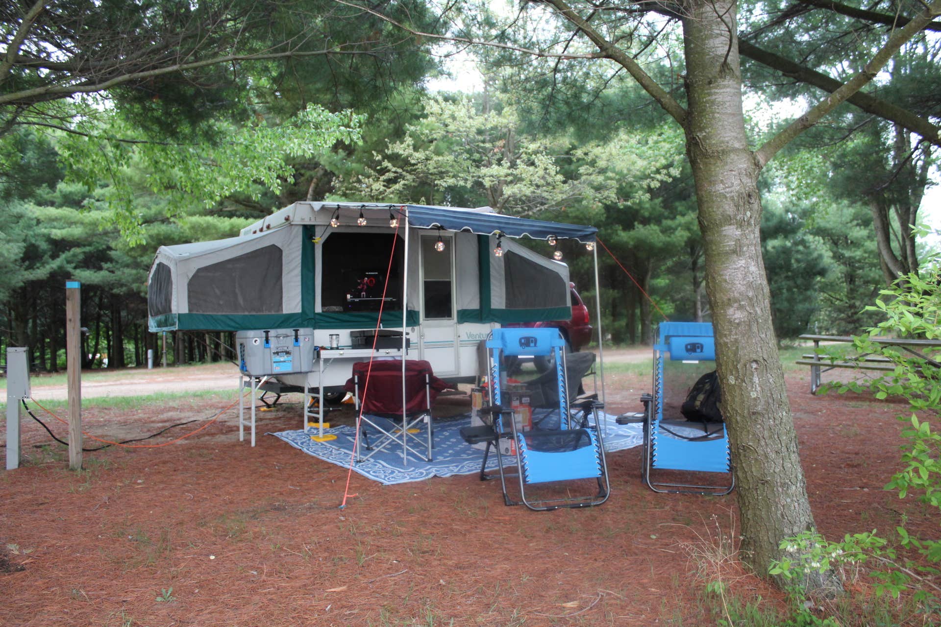 Stephanie's photo at Lucky Lake Campground & Outdoor Center LLC near Whitehall, MI