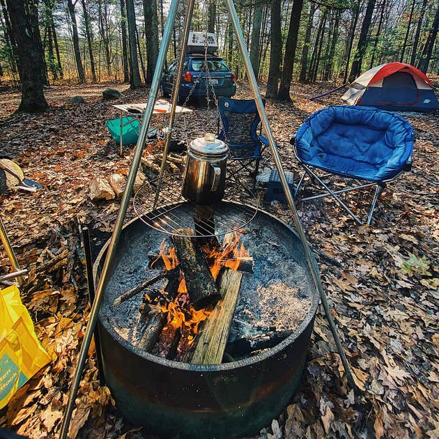 Leverentz Lake State Forest Campground 