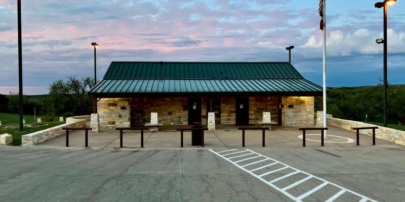 Camper submitted image from Crosbyton Rest Area East